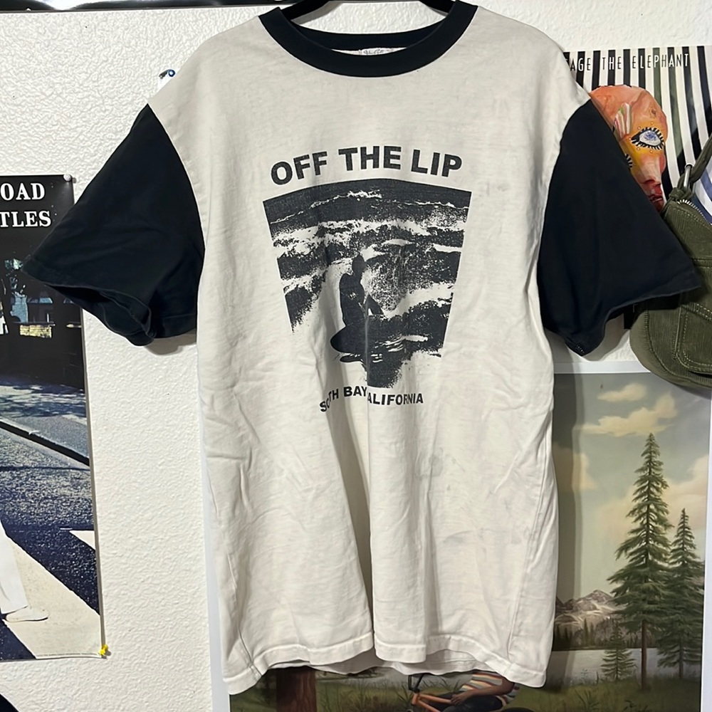 brandy melville off the lip tee
